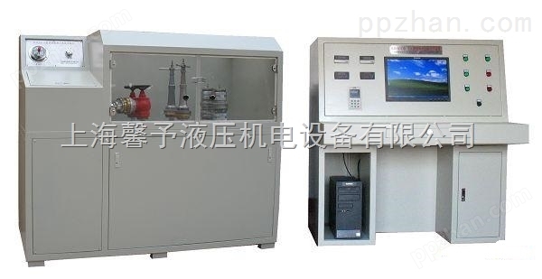 PLC控制清洗机喷头水压试验机，20MPa清洗喷头液压试验机