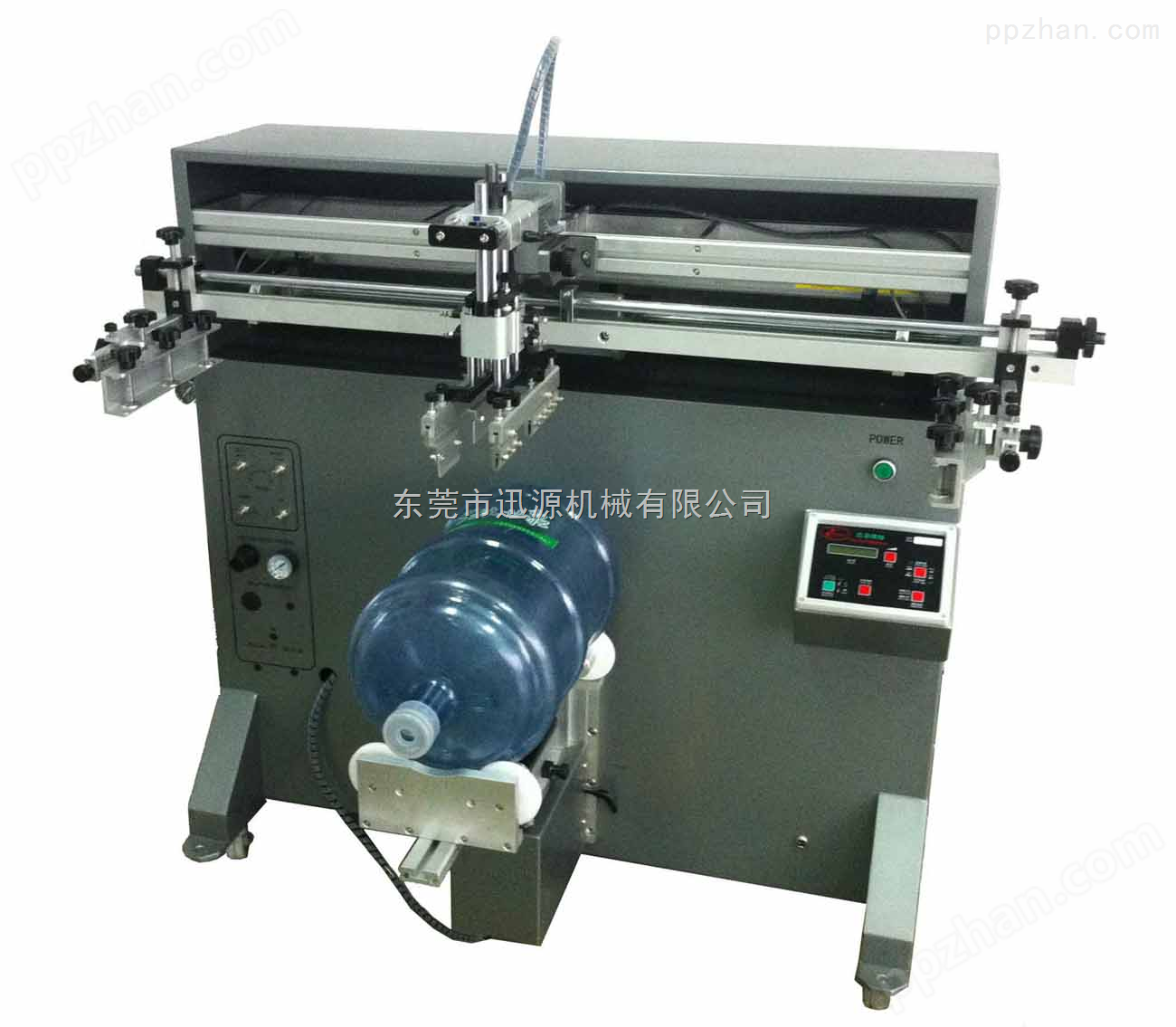 印刷印刷圆面、弧面、等印刷物件，东莞高品质丝印机，迅源S-900R曲面丝印机，