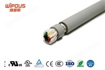 UL20233-SP  300V  80℃  UL+CUL认证 PUR护套柔性屏蔽数据电缆