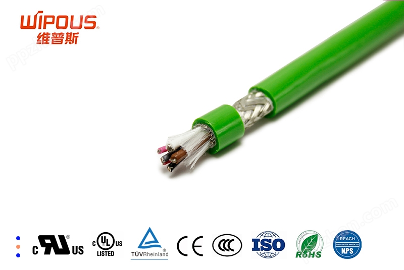 UL20549-S 300V 80℃ UL+CUL认证 PUR护套柔性屏蔽数据电缆