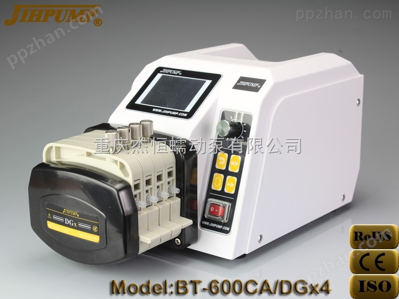 杰恒BT-600CA-DGx4（8）多通道蠕动泵_实验分样泵_精密工业计量泵