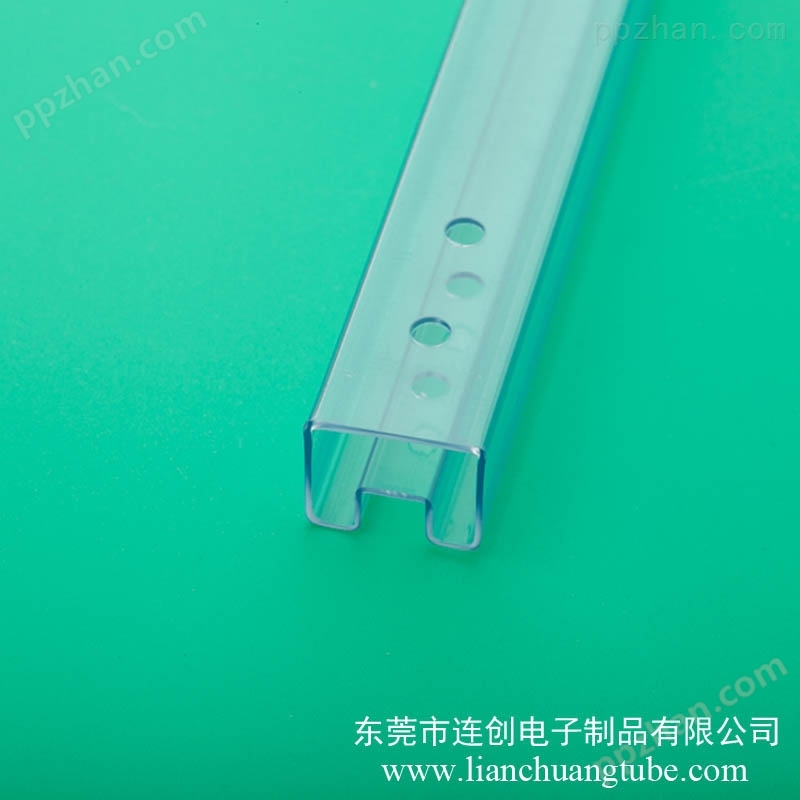 合肥透明塑料管厂家大小尺寸IC管透明包装管